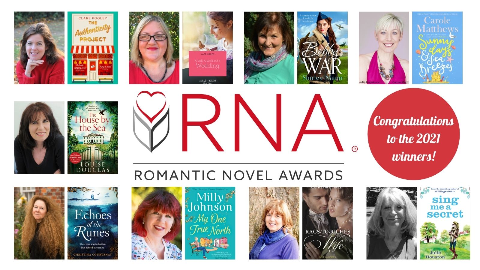 romance writers awards 2021