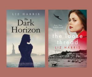 Books by Liz Harris, Dark Horizon and The Loose Thread