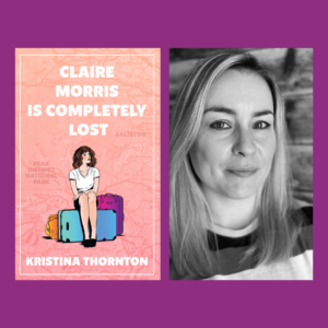 Kristina Thornton and her book Claire Morris is completely lost